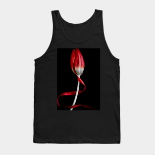 Red Tulip Tank Top